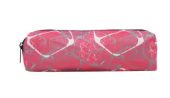 CARTUCHERA TUBO/ PORTA COSMETICOS "SERGIO" ESTAMPADA - tienda online