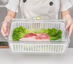 ORGANIZADOR "AYMARA PLUS XL" PARA HELADERA CON TAPA Y REJILLA - comprar online