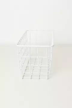 CANASTA "CATALUÑA" DE METAL ALAMBRE L - Marian Todo Organizado