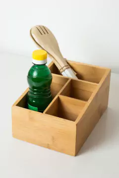 ORGANIZADOR "VALSEN" DE BAMBOO CON 4 DIVISIONES - comprar online