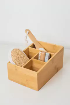 ORGANIZADOR "VALSEN" DE BAMBOO CON 4 DIVISIONES