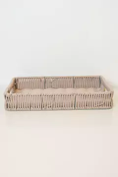 SET x3 BANDEJAS "LAURA" RECTANGULARES DE PP CON ASAS en internet