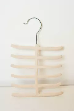 PERCHA AFELPADA PARA CORBATAS Y PAÑUELOS CON 6 LINEAS en internet