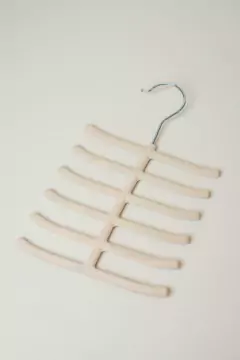 PERCHA AFELPADA PARA CORBATAS Y PAÑUELOS CON 6 LINEAS