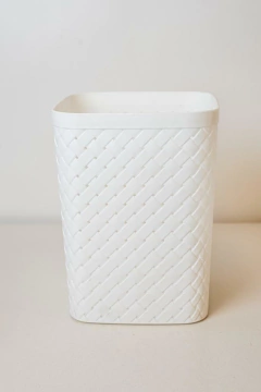 CESTO PAPELERO RATAN "L" - comprar online