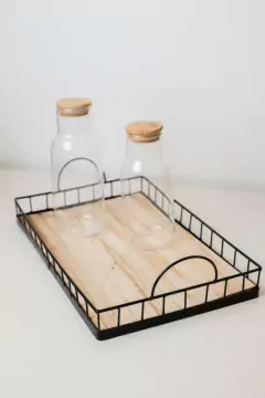 BANDEJA “FOLK” DE METAL "XL" - Marian Todo Organizado