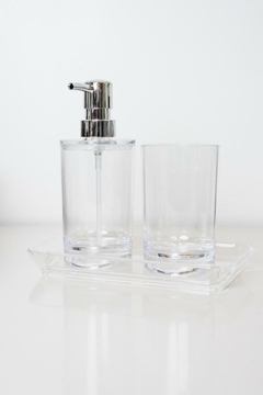SET x3 "CRISTAL" PARA BAÑO CON BANDEJA - comprar online