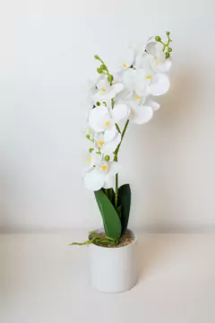 FLOR/ PLANTA ARTIFICIAL "ORQUIDEA" GRANDE - comprar online