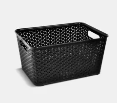 COMBO PLACARDS x4 CESTOS DE RATAN