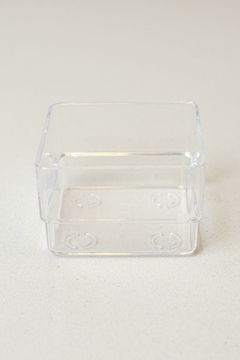 ORGANIZADOR DE ACRILICO "TRIBECA" CUADRADO MINI LISO - comprar online