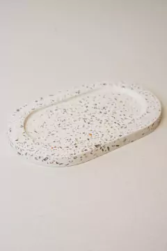 BANDEJA "TERRY" OAVALADA DE TERRAZO