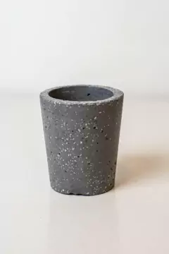 VASO GRANDE "TERRY" PORTA CEPILLOS DE TERRAZO - comprar online
