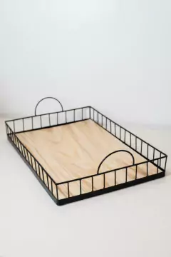 BANDEJA “FOLK” DE METAL "L"