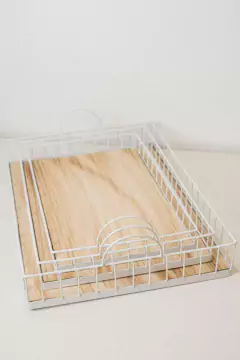 Imagen de BANDEJA “FOLK” DE METAL "L"