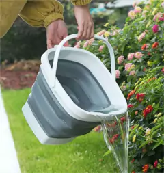 BALDE DE SILICONA PLEGABLE GRANDE 10L