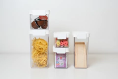 CONTENEDOR "AMALFI" HERMETICO DE ACRILICO "S" CON TAPA - tienda online