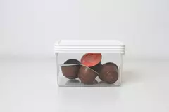 Imagen de CONTENEDOR "AMALFI" HERMETICO DE ACRILICO "M" CON TAPA