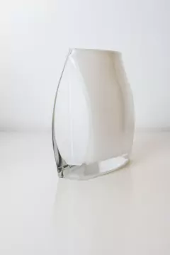 FLORERO "LLADRO VIP" GOTA DE VIDRIO PREMIUM BLANCO - Marian - Todo Organizado