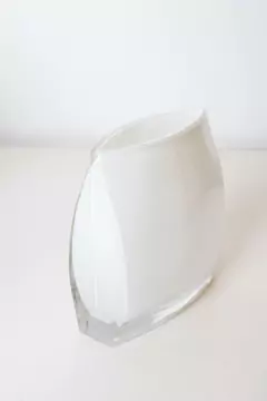 FLORERO "LLADRO VIP" GOTA DE VIDRIO PREMIUM BLANCO