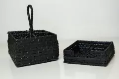 PORTA UTENSILLOS "BERNA" CUADRADO DE 4 CAVIDADES - comprar online