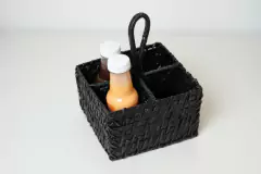 PORTA UTENSILLOS "BERNA" CUADRADO DE 4 CAVIDADES - comprar online