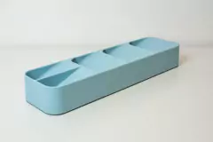 ORGANIZADOR DE CUBIERTOS CHICO CON DIVISIONES ANGOSTO