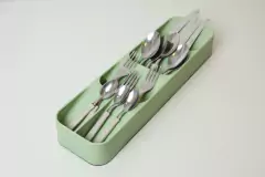 ORGANIZADOR DE CUBIERTOS CHICO CON DIVISIONES ANGOSTO - comprar online