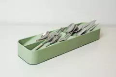 ORGANIZADOR DE CUBIERTOS CHICO CON DIVISIONES ANGOSTO