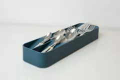 ORGANIZADOR DE CUBIERTOS CHICO CON DIVISIONES ANGOSTO - comprar online