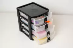 CAJONERA "ROCKY" CON 4 CAJONES