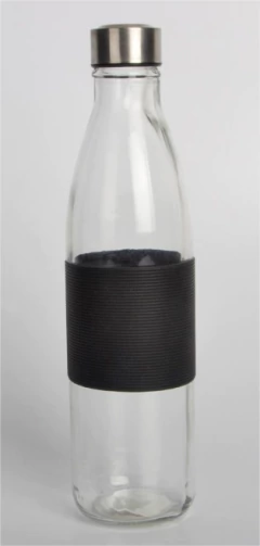 BOTELLA "HUNGRIA" CON AGARRE ANTIDESLIZANTE Y TAPA DE ACERO A ROSCAR - comprar online