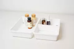 ORGANIZADOR "KUMI" RECTANGULAR CON 1 DIVISION REMOVIBLE - comprar online