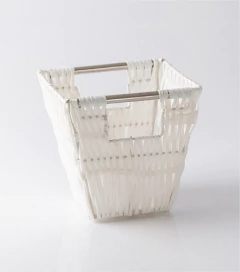 CESTO CON MANIJAS DE ACERO - comprar online