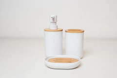 JABONERA NORDICA "NOUVELL" CON BAMBOO en internet