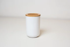 VASO PARA CEPILLOS "NOUVELL " NORDICO CON BAMBOO
