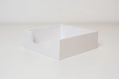 SERVILLETERO "RAKAU" BLANCO DE MADERA