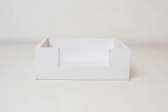 SERVILLETERO "RAKAU" BLANCO DE MADERA - comprar online