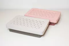 CAJA ORGANIZADORA "PARIS" CON TAPA SIN DIVISIONES "M" - comprar online