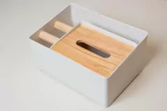 ORGANIZADOR NORDICO "XXL" CON DIVISIONES Y PORTA PAÑUELOS - Marian Todo Organizado