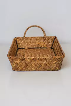 CANASTO DE MIMBRE "ZALAY" CON MANIJAS "M" en internet