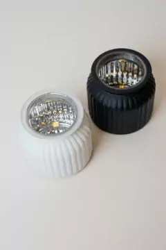 FLORERO "MADRID" DE CERAMICA CON VIDRIO REDONDO - comprar online