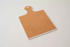 POSA FUENTES / PAVA DE CERAMICA CON BASE DE CORCHO - comprar online