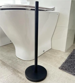 Imagen de SOPORTE PORTA PAPEL HIGIENICO "XL" PREMIUM CON BASE DE METAL