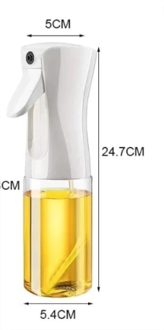 PULVERIZADOR DE VIDRIO PARA ACEITE / VINAGRE CON TAPA - Marian Todo Organizado