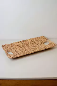 SET x3 FUENTES / CENTROS DE MESA "ZUMAYA" RECTANGULARES CON ASAS