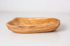 BANDEJA DE MADERA "CARTAGENA" #2 DECO SIN DIVISIONES - Marian Todo Organizado