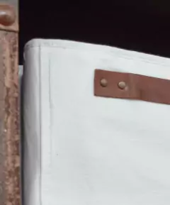 CONTENEDOR CAJONERA "MONACO" CUADRADA "L" DE TELA CON MANIJA - Marian - Todo Organizado