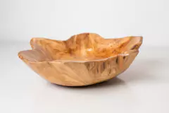Imagen de BOWL DE MADERA "CARTAGENA" #4 DECO PROFUNDO CON BORDES UNIFORMES