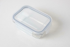 Imagen de CONTENEDOR HERMETICO "CUCINA" DE VIDRIO "XS" CON TAPA CON SILICONA