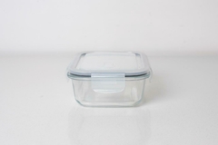 CONTENEDOR HERMETICO "CUCINA" DE VIDRIO "XS" CON TAPA CON SILICONA - tienda online